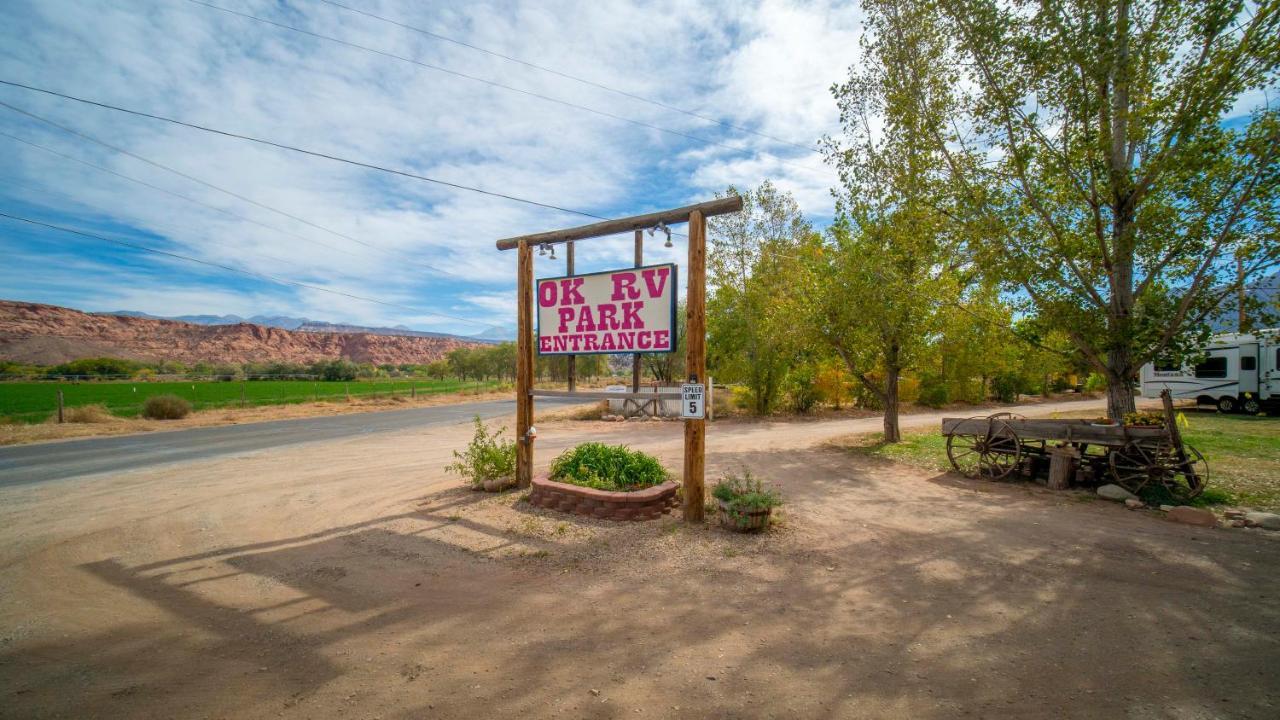 FunStays Glamping Setup Tent in RV Park #1 OK-T1 Moab Eksteriør billede